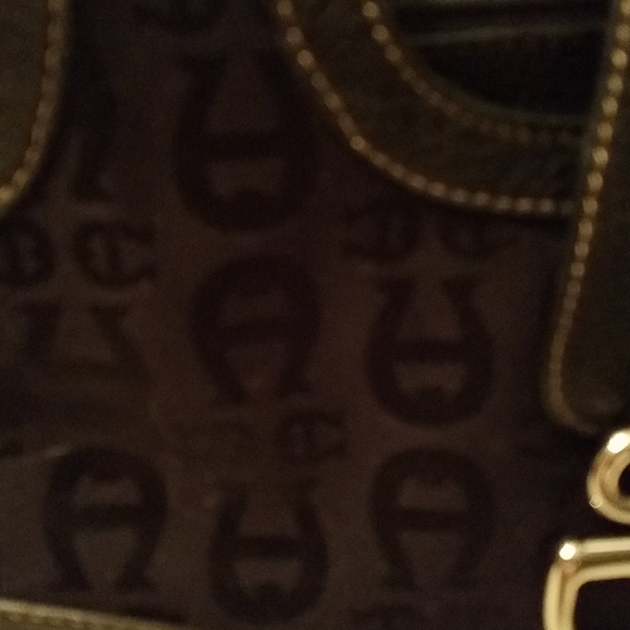 NWOT Black Aigner Purse - Picture 3 of 5